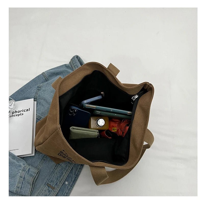 Dagny Canvas Shopper Taske