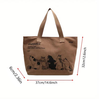 Dagny Canvas Shopper Taske