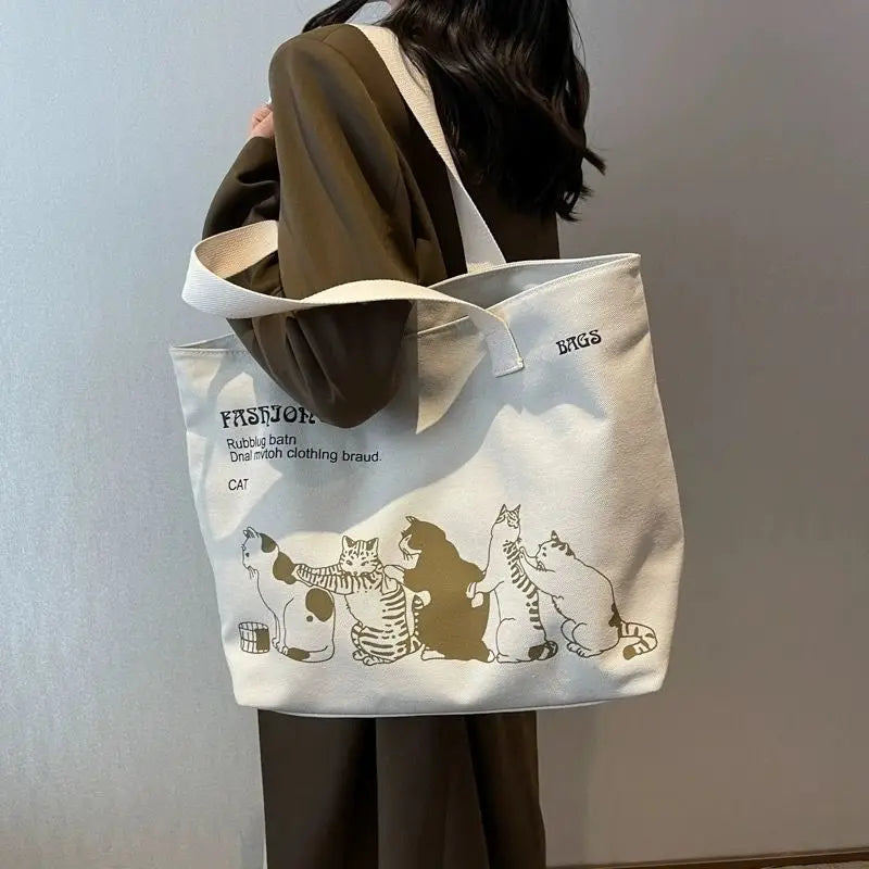 Dagny Canvas Shopper Taske