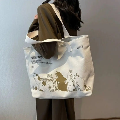 Dagny Canvas Shopper Taske