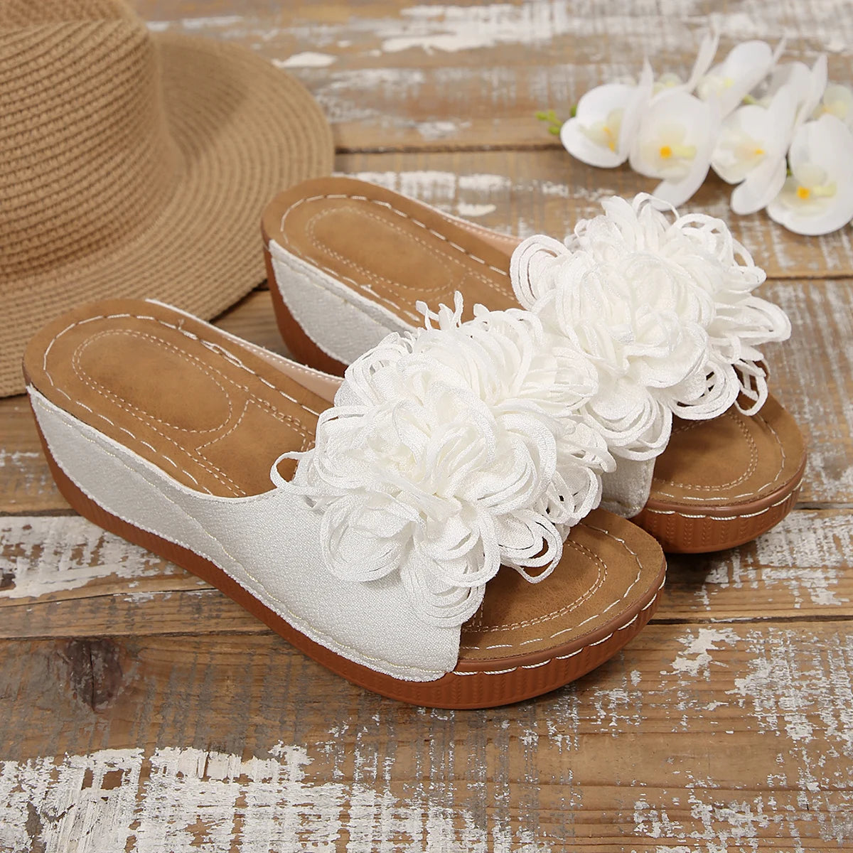Maria Retro Roman Sandale