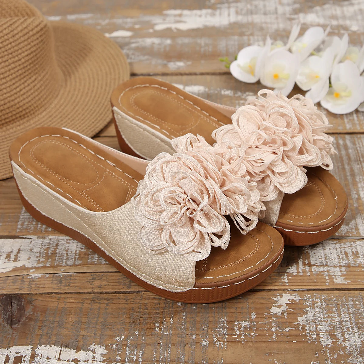 Maria Retro Roman Sandale
