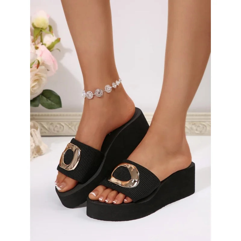 Nina Flad Metal Sandale