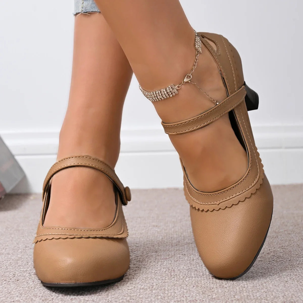 Helena Mary Jane Pumps