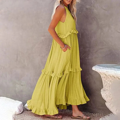 Vibeke Flæse Maxi Kjole
