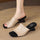 Hanne Slip-on Blokhæl Sandale