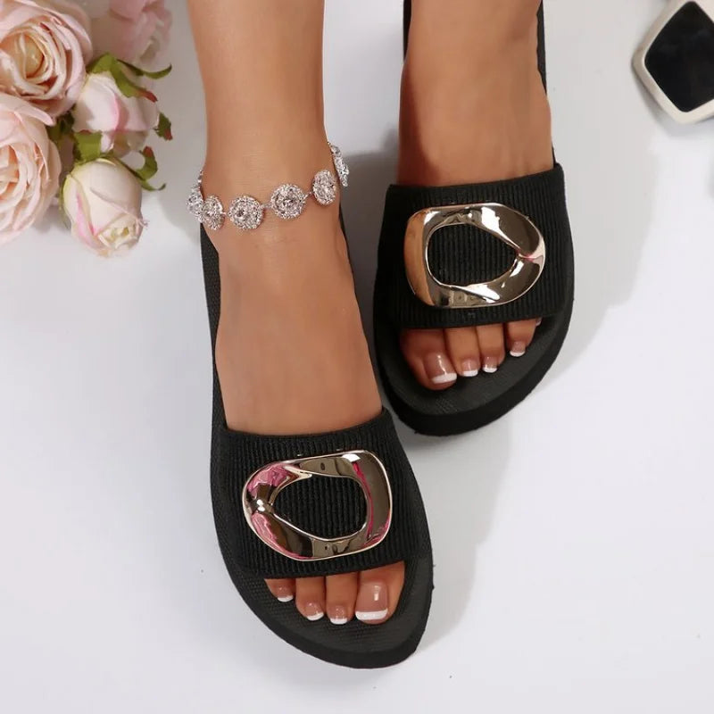 Nina Flad Metal Sandale
