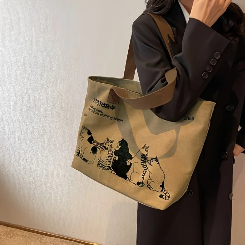 Dagny Canvas Shopper Taske