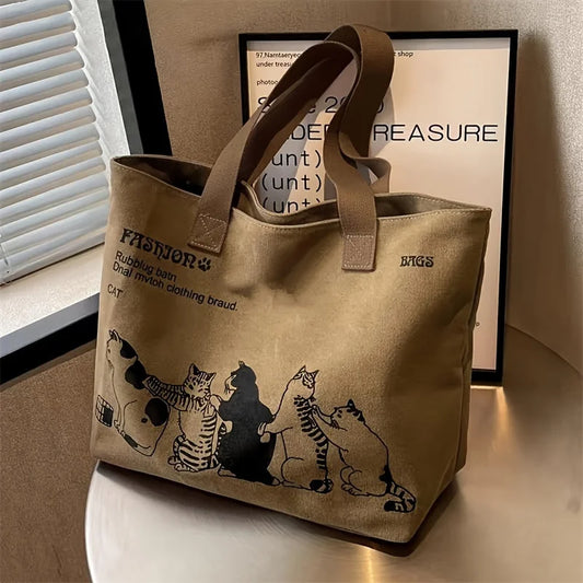 Dagny Canvas Shopper Taske